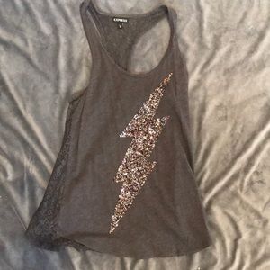 Express racer back tank